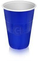 True Blue Party Cups Plastic 16oz24 0ct