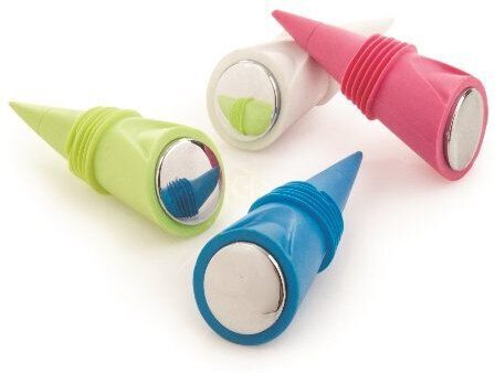 True Cone Silicone Bottle Stoppers